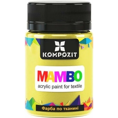 Mambo farba na textil a kožu 50 ml 3 citrónová