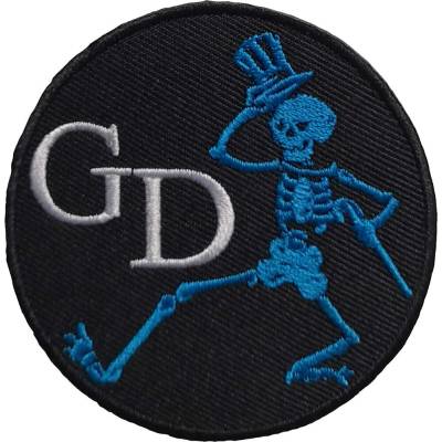 Nažehlovačka Grateful Dead - Skeleton Circle