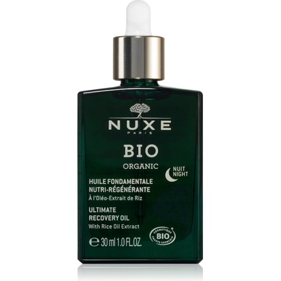 NUXE Bio Organic Night Oil възстановяващо масло за регенерация и възстановяване на кожата 30ml