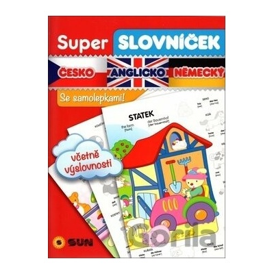Super slovníček česko-anglicko-německý - SUN