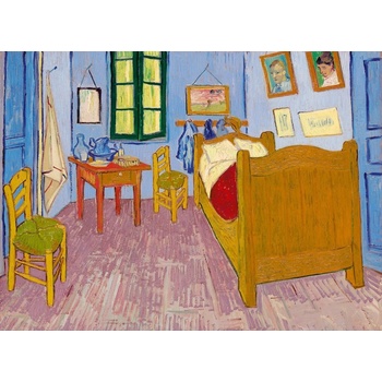BlueBird Vincent van Gigh Bedroom in Arles 1888 3000 dielov