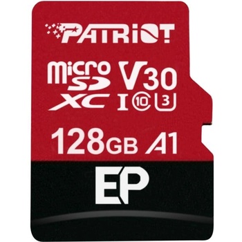Image 1 of Patriot microSDXC 128GB C10/U3/V30/A1 PEF128GEP31MCX