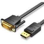 Vention Displayport - DVI, (черен), 1, 5 м, кабел