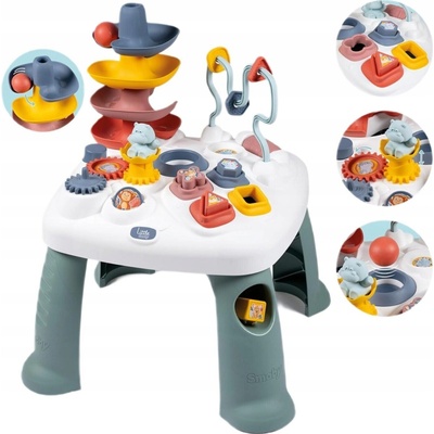 Smoby Multifunkční didaktický hrací stolek Little Smoby 12m+ – Sleviste.cz