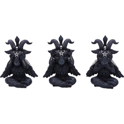 Nemesis Now Комплект статуетки Nemesis Now Adult: Cult Cuties - Three Wise Baphoboo, 13 cm (NEMN-B5852U1)