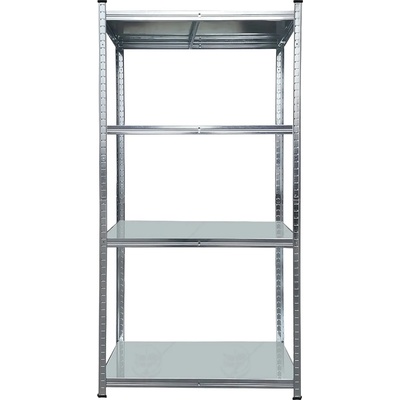 MMS Метален стелаж MMS - Hobby, 4 х 100 kg, 180 х 90 x 40 cm (48223)