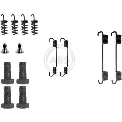 Súprava príslušenstva, čeľusť parkovacej brzdy A.B.S. 0716Q 0716Q