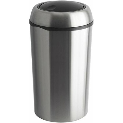 Vepa Bins Odpadkový kôš s výklopným vekom, 75 l, strieborná