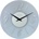 NeXtime Стенен часовник Dali кръгъл прозрачно-сив (3304FR)