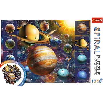 Trefl - Puzzle Solar system spiral 1040 - 1 000 piese