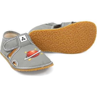 Detské Barefoot papuče Antal Rascal Universe Grey