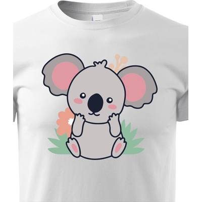 dětské triko Koala 2 bílá