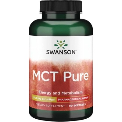 Swanson MCT Pure 1000 mg [90 Гел капсули]
