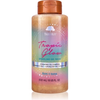 Tree Hut Tropic Glow Foaming Gel Wash хидратиращ душ гел за лъскавина и блясък 532ml