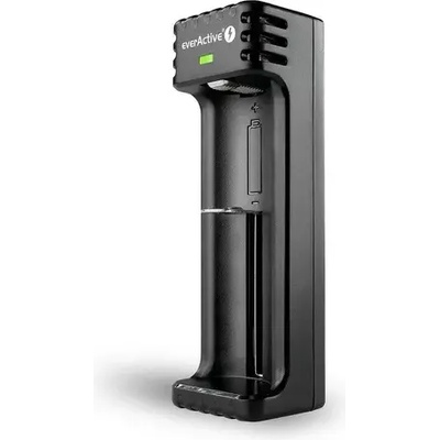 EVERACTIVE Зарядно устройство за LiIon батерии 3, 7v CR18650, CR123, 14500 1 гнездо USB micro LC-100 EverActive (EVER-C-LC-100)