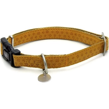 Croci Mylord Beige нашийник за кучета - оранжев, 48см/70/25мм