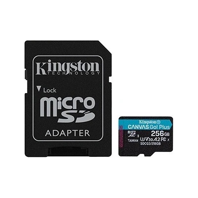 Kingston Canvas Go! Plus 256GB micro SDXC SDCG3/256GB