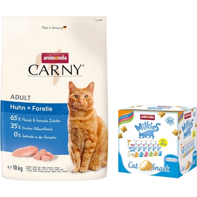 Animonda Carny Adult kuracie pstruh 10 kg
