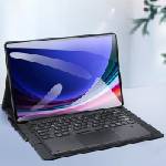 Samsung DUX DUCIS кожен калъф с Bluetooth клавиатура и тъчпад за Samsung Galaxy Tab S9 Ultra / S10 Ultra
