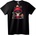 NOONEBRAND Тениска Коледна прилепна котка - 3XL, White