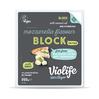 Violife Syr rastlinný mozzarella na pizzu 200 g