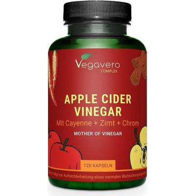 Vegavero Apple Cider Vinegar, 120 капсули, Vegavero (VV-VITA-363)