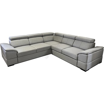 MEBLEDOMI Универсална ъглова разтегателна холна гарнитура с място за съхранение granada бежова (me00007)