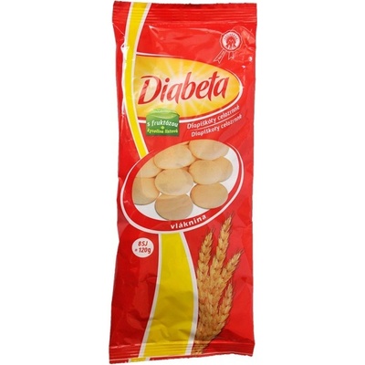 Pečivárne Liptovský Hrádok Diabeta piškóty celozrnné 120 g