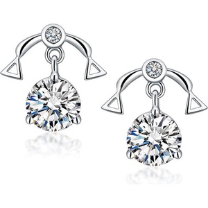 Silenti Jewelry Сребърни обеци "Везни