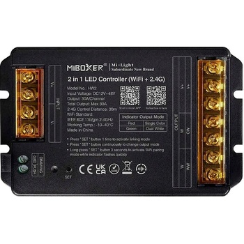 MiBoxer WiFi + RF Stmievač pre CCT LED pásiky FUT035W2
