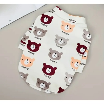 Teddy Bear Dog Tričko pro psa Bavlna