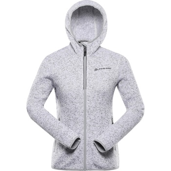 Alpine Pro Дамски топъл суитшърт с цип ALPINE PRO ZEGA 2 white ALPINE PRO | Byal | ЖЕНИ | M