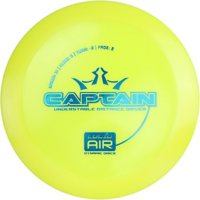 Dynamic Discs Lucid Air Captain Žlutá