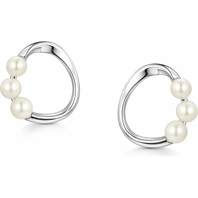 Solla Pearl Arc dámske náušnice zo striebra 925 strieborné ST-Z-NA30