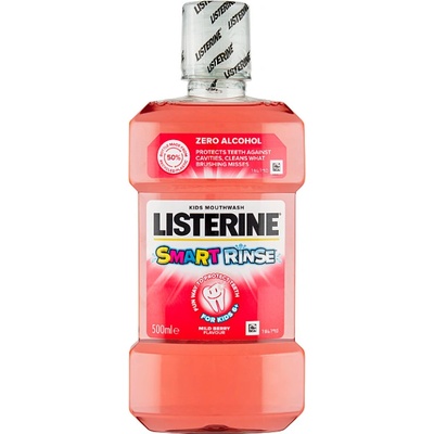 Listerine Smart rinse Berry dětská 500 ml