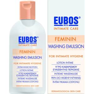 EUBOS Интимен гел , Eubos Feminin Washing Emulsion 200ml