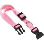 Ferplast Club Collar - Регулируем нашийник за кучета с пластмасова катарама, 18-25 см. / 10мм. - розов