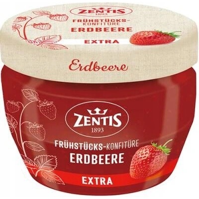 ZENTIS Extra džem konfitúra jahodový 340 g