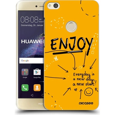 Púzdro Picasee silikónové Huawei P9 Lite 2017 - Enjoy čiré