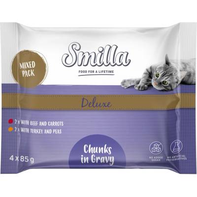 Smilla Deluxe Frischebutel kousky v omáčce se zeleninou 4 x 85 g