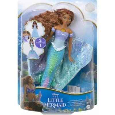 Mattel Disney Malá mořská víla Ariel s kouzelnou proměnou
