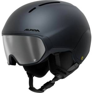 Alpina Ски каска Alpina Vizzard Q S2 Mips Ski helmet - Midnight / Grey Matt / Silver - размер 52-56 cm (418-1504-0211)