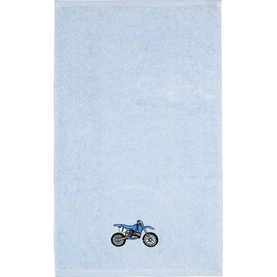 Vesna Ručník dětský MOTORKA modrý 30 x 50 cm