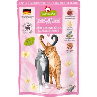 GranataPet Delicatessen losos a mořské plody 6 × 85 g