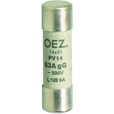 pojistka válcová PV14 63A gG /OEZ:06738/