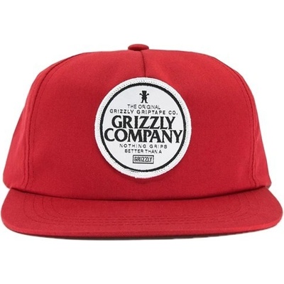 GRIZZLY Grip Better Snapback Red