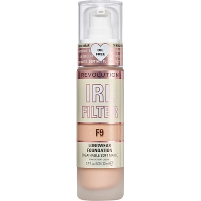Makeup Revolution Дълготраен фон дьо тен IRL Filter, F9, 23 ml