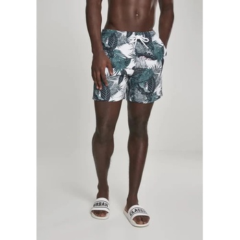 Urban Classics Бански гащета Urban classics Basic swimming shorts - White (White / Black)