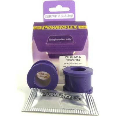 Powerflex Silentbloky VW Golf 3 (92-98) Front Anti Roll Bar Eye Bolt Bush 20mm (5)
