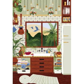 Image 1 of Pieces & Peace - Puzzle Venezuelan Kitchen - 1 000 piese